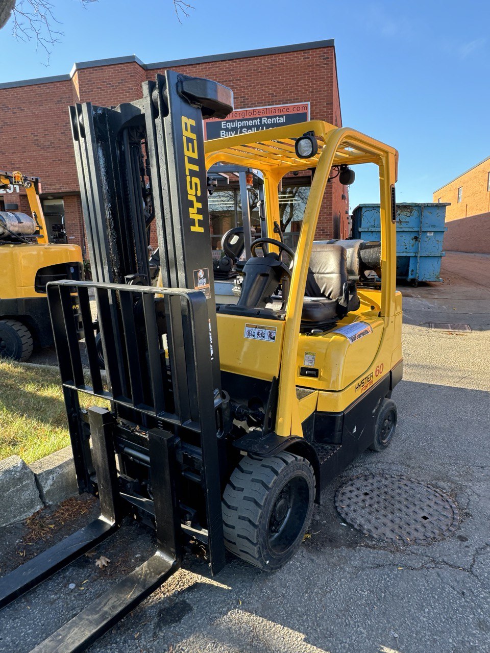 2008 Hyster S60FT 6,000lbs LPG Forklift